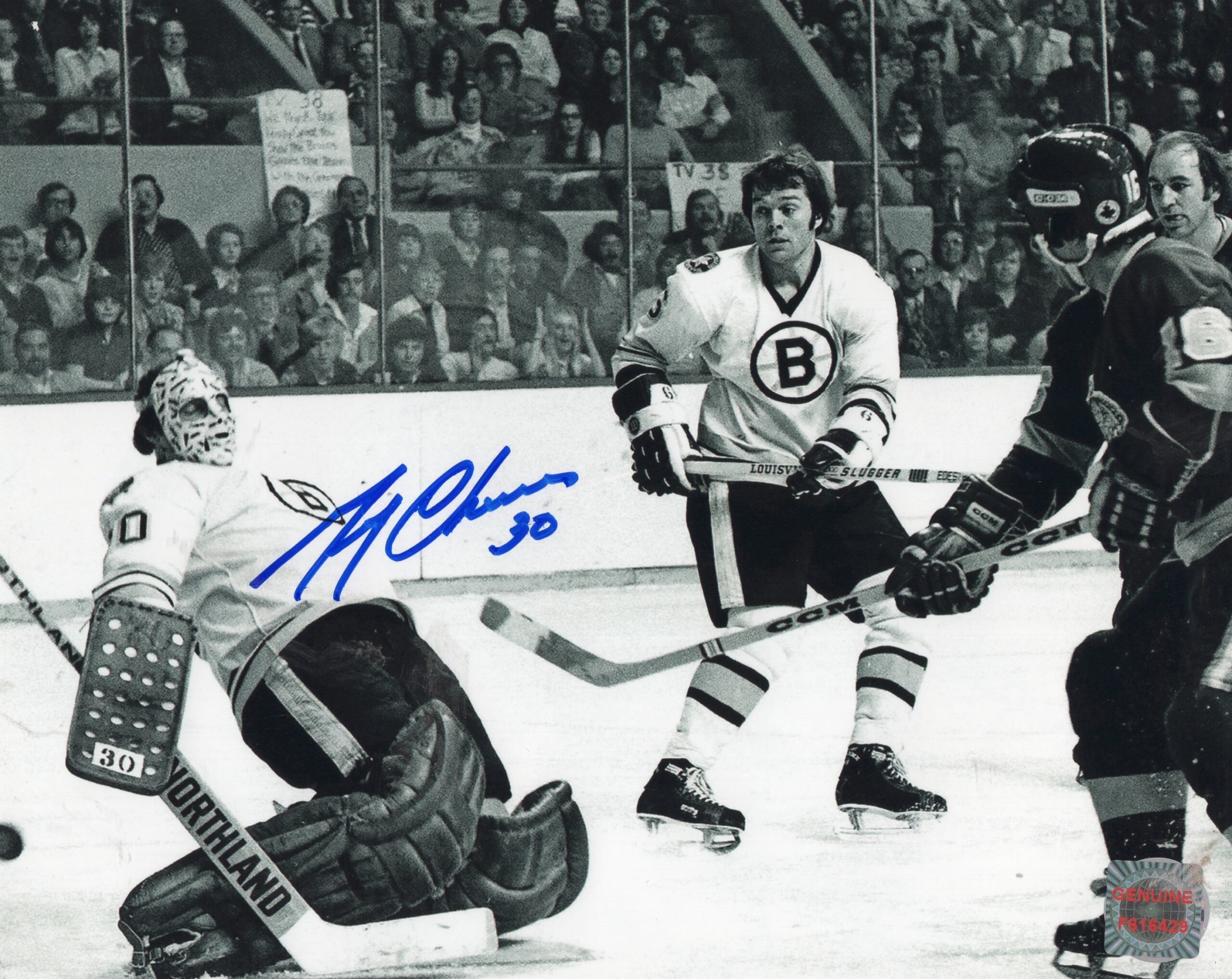 Gerry Cheevers Boston Bruins UNSIGNED 8x10 Photo The Mask