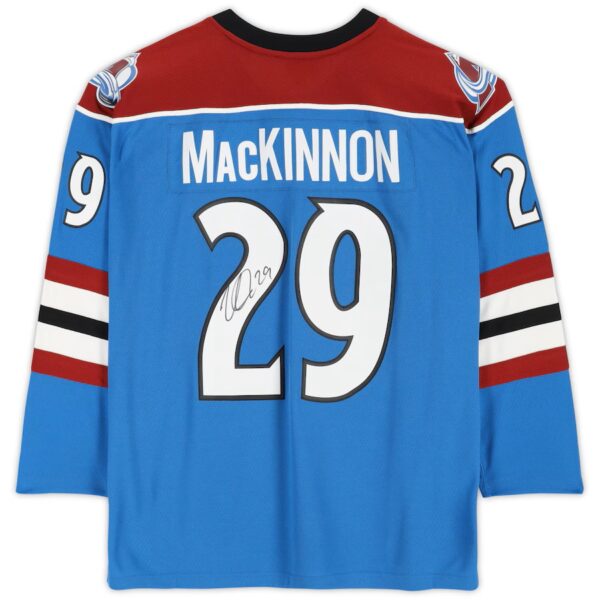 Nathan MacKinnon Colorado Avalanche Autographed 2013/14 Rookie Season Model Mitchell & Ness Replica Jersey