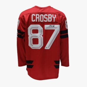 Sidney Crosby Team Canada 2026 Milano Olympics Autographed 8x10 Photo