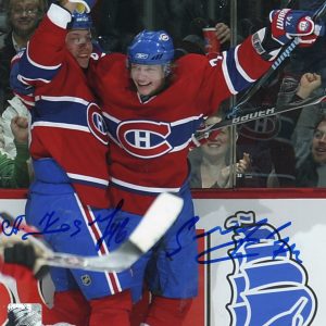 Andrei & Sergei Kostitsyn Montreal Canadiens Autographed 8x10 Photo