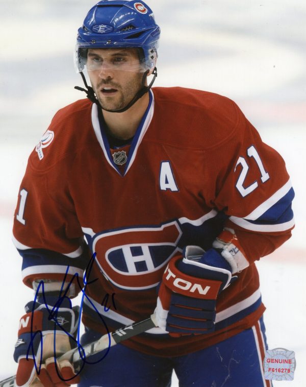 Brian Gionta Montreal Canadiens Autographed 8x10 Photo