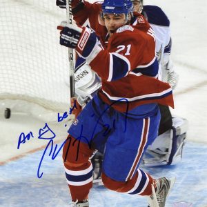 Chris Higgins Montreal Canadiens Autographed 8x10 Photo