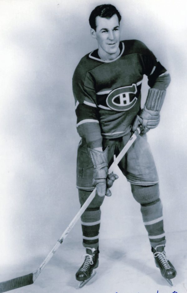 Emile Bouchard Montreal Canadiens Autographed 8x10 Photo