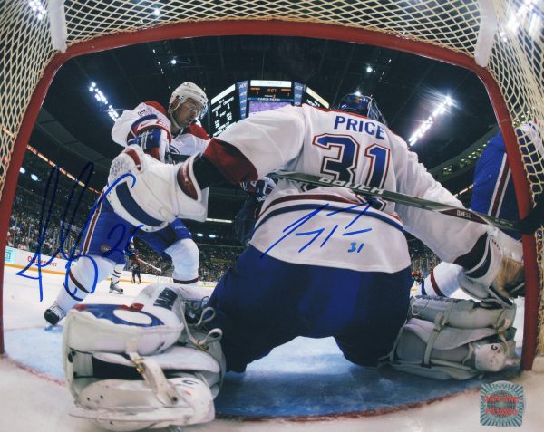 Carey Price & Josh Gorges Montreal Canadiens Autographed 8x10 Photo