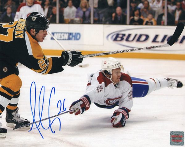 Josh Gorges Montreal Canadiens Autographed 8x10 Photo