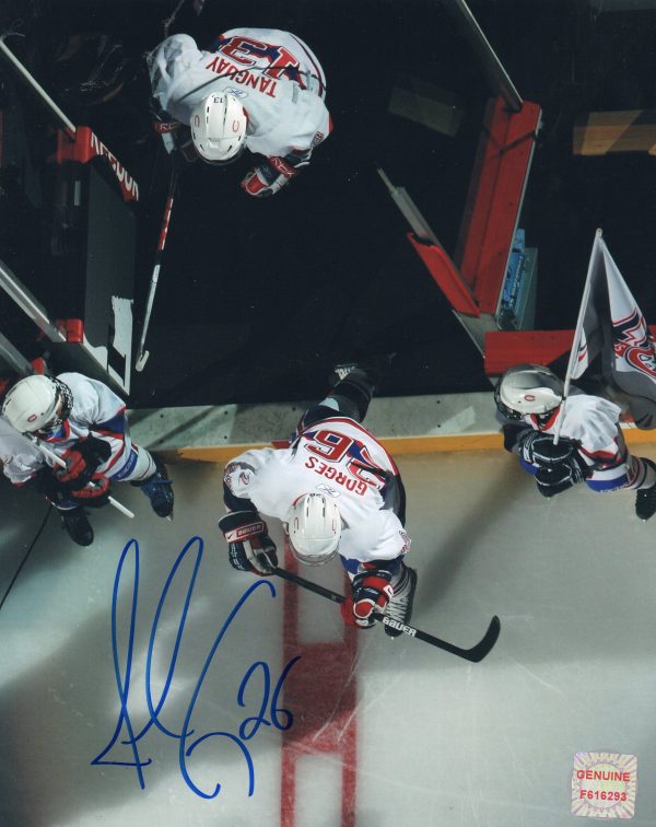 Josh Gorges Montreal Canadiens Autographed 8x10 Photo