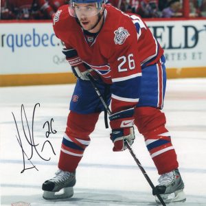 Josh Gorges Montreal Canadiens Autographed 8x10 Photo