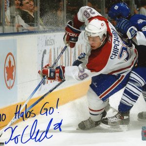 Kyle Chipchura Montreal Canadiens Autographed 8x10 Photo