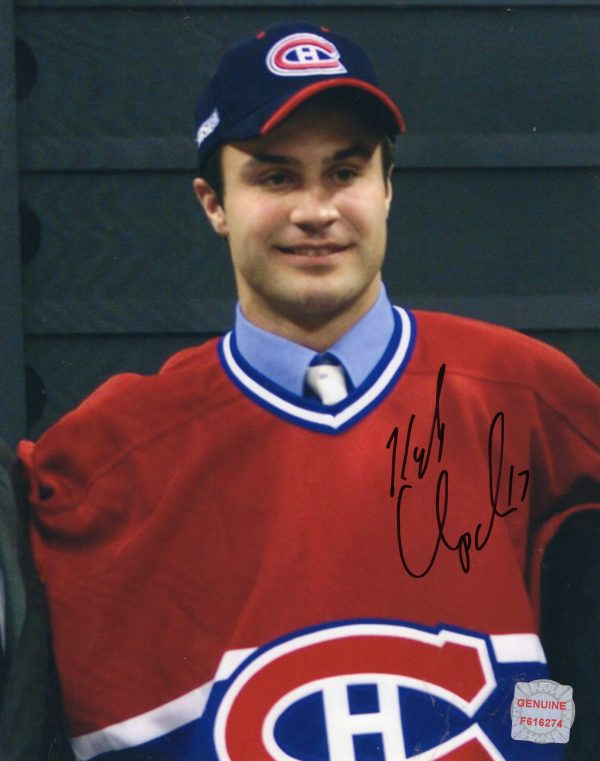Kyle Chipchura Montreal Canadiens Autographed 8x10 Photo