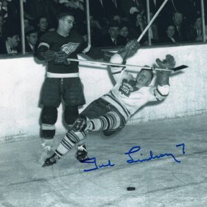 Ted Lindsay Detroit Red Wings Autographed 8x10 Photo