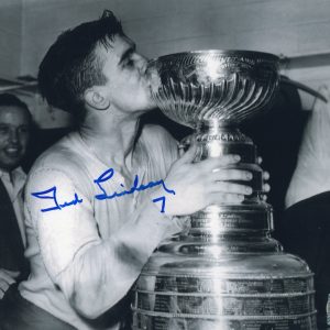Ted Lindsay Detroit Red Wings Autographed 8x10 Photo