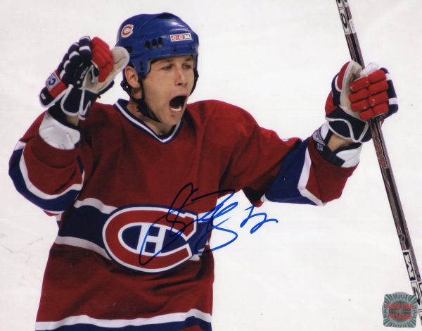 Steve Begin Montreal Canadiens Autographed 8x10 Photo