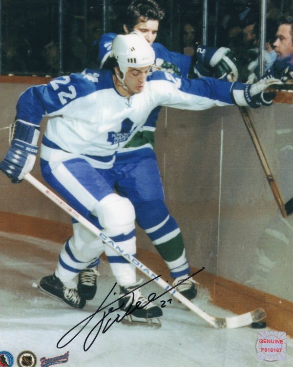 Dave "Tiger" Williams Toronto Maple Leafs Autographed 8x10 Photo