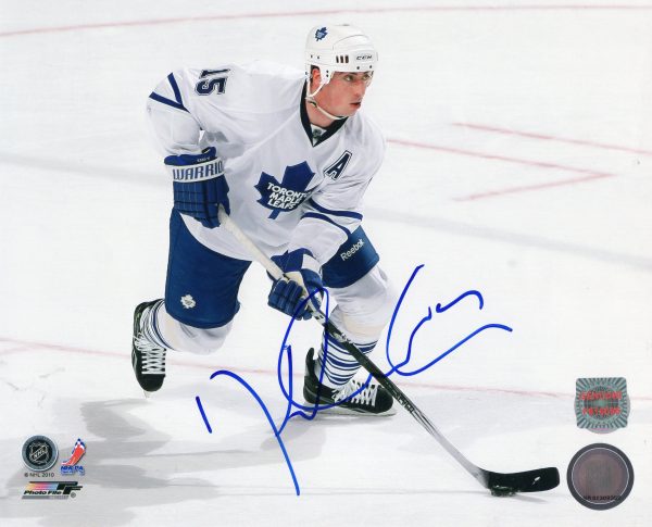 Tomas Kaberle Toronto Maple Leafs Autographed 8x10 Photo