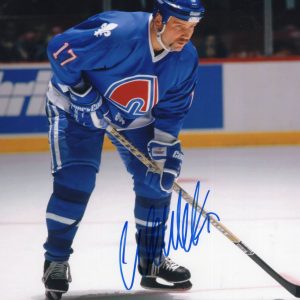 Wendel Clark Quebec Nordiques Autographed 8x10 Photo