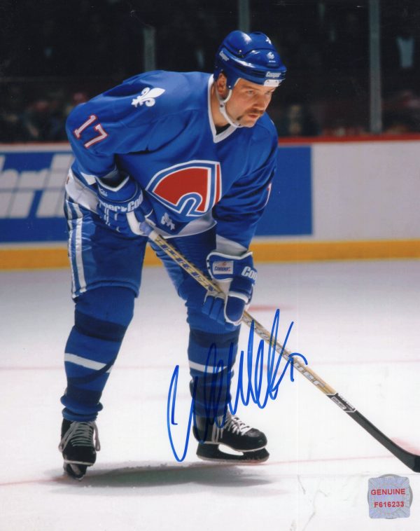 Wendel Clark Quebec Nordiques Autographed 8x10 Photo