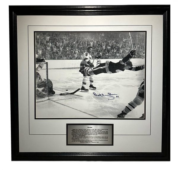 Bobby Orr Boston Bruins Autographed Framed 16x20