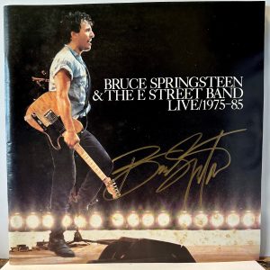 Bruce Springsteen Autographed Program 11x11