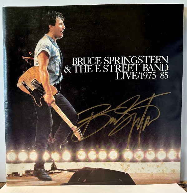 Bruce Springsteen Autographed Program 11x11