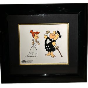 The Flintstones framed in Viva Rock Vegas (Cell)