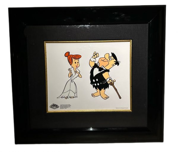 The Flintstones framed in Viva Rock Vegas (Cell)