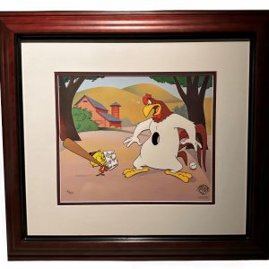 Warner Bros Framed (You're A Menace, Son) cel Limited /350