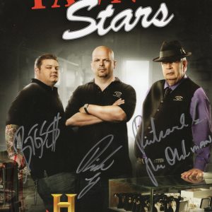 Rick Harrison, Corey Harrison, Richard Harrison Pawn Stars Autographed 8x10 Photo