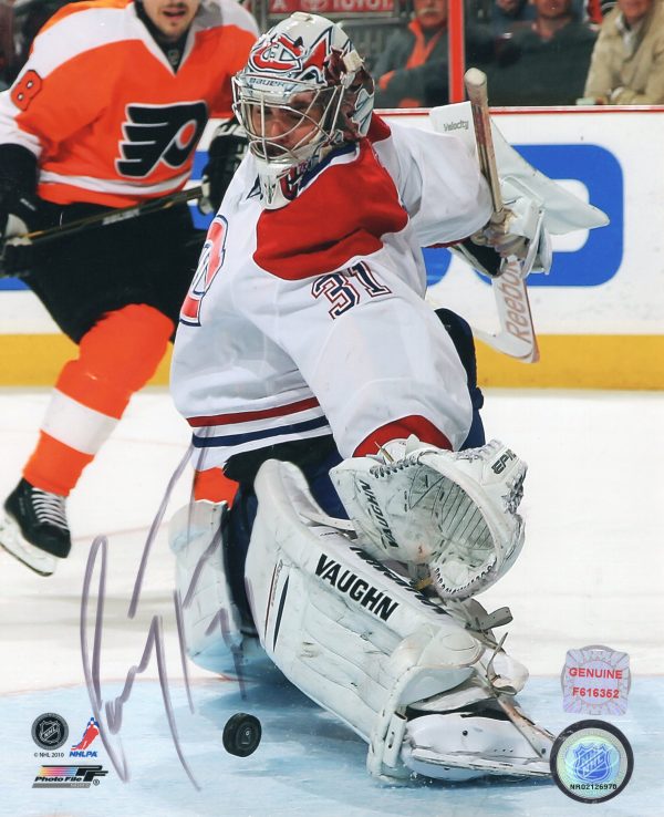 Carey Price Montreal Canadiens Autographed 8x10 Photo
