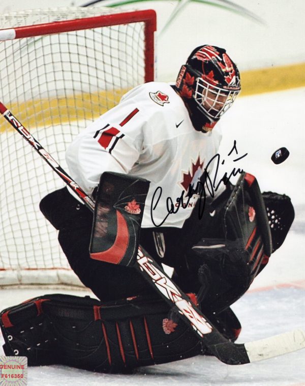 Carey Price Team Canada Autographed 8x10 Photo