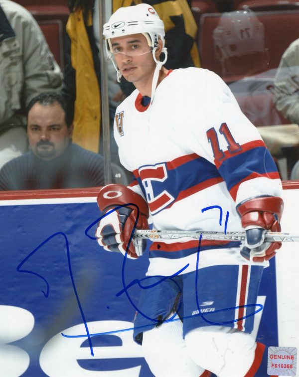 Mike Ribiero Montreal Canadiens Autographed 8x10 Photo