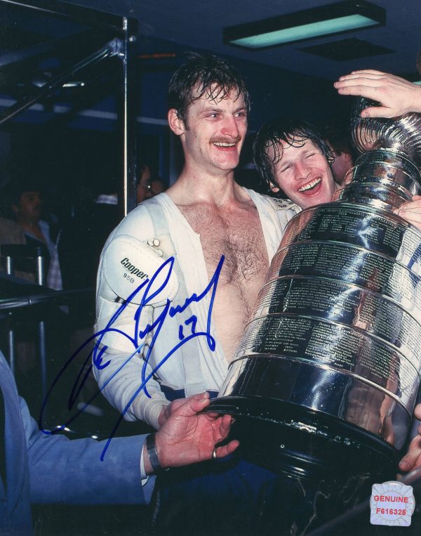 Rod Langway Montreal Canadiens Autographed 8x10 Photo