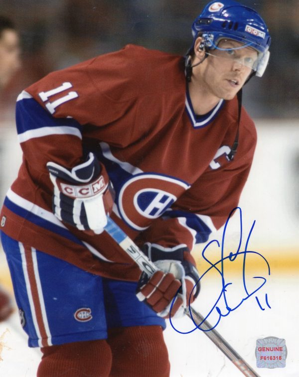 Saku Koivu Montreal Canadiens Autographed 8x10 Photo