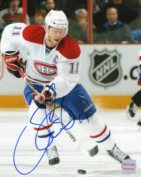 Saku Koivu Montreal Canadiens Autographed 8x10 Photo