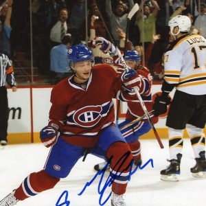 Sergei Kostitsyn Montreal Canadiens Autographed 8x10 Photo