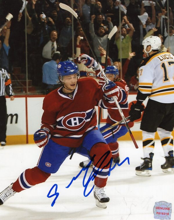 Sergei Kostitsyn Montreal Canadiens Autographed 8x10 Photo