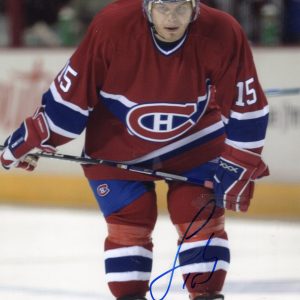 Sergei Samsonov Montreal Canadiens Autographed 8x10 Photo