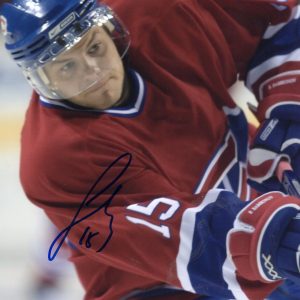Sergei Samsonov Montreal Canadiens Autographed 8x10 Photo
