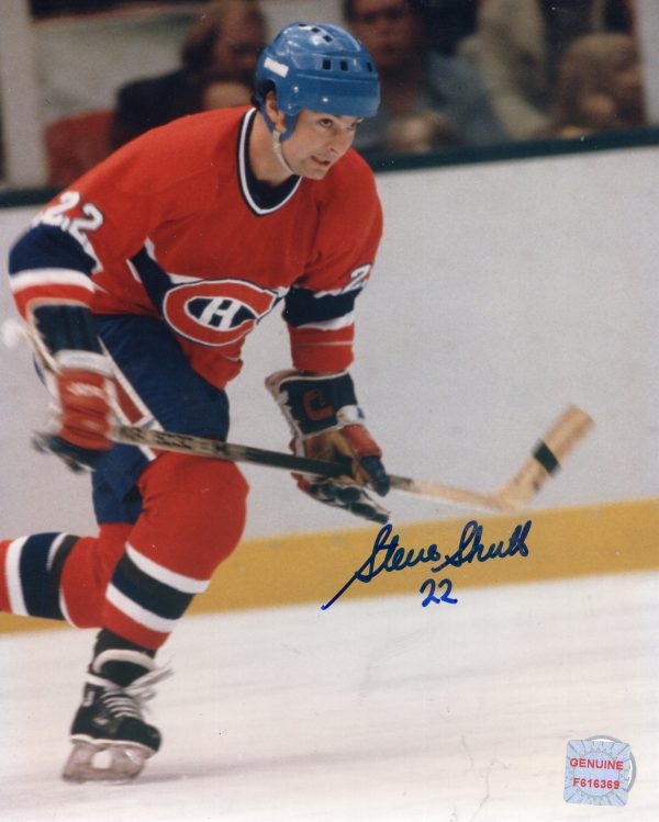 Steve Shutt Montreal Canadiens Autographed 8x10 Photo