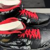 Michael Jordan Chicago Bills Autographed Sneakers (UDA) Limited /23