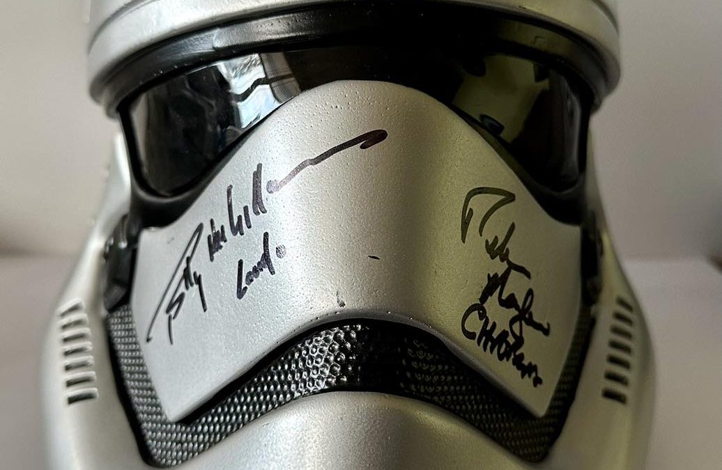autographed starwars