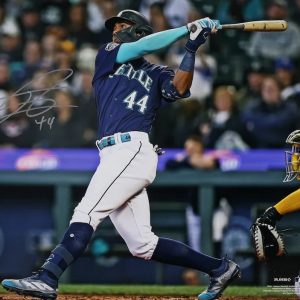 Julio Rodriguez Autographed Seattle Mariners 16x20 Photo