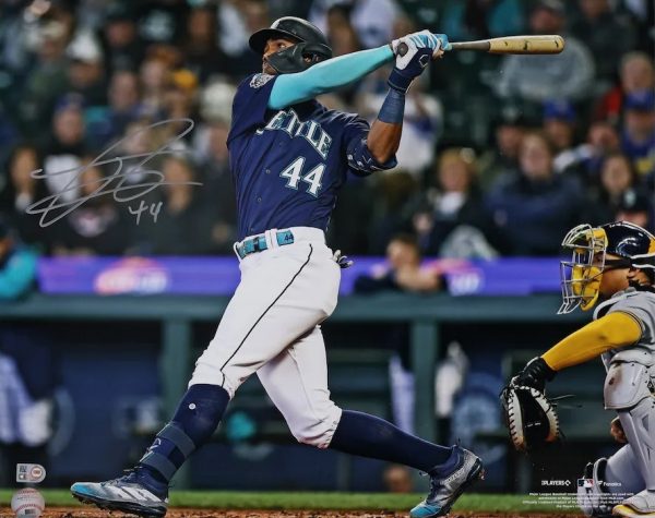 Julio Rodriguez Autographed Seattle Mariners 16x20 Photo