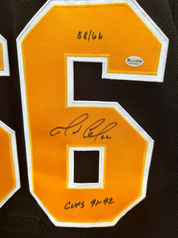 Mario Lemieux Autographed Pro Limited Pittsburgh Penguins Jersey - Image 7