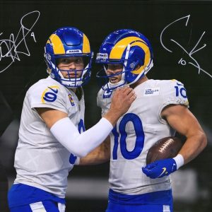 Matthew Stafford & Cooper Kupp L.A. Rams Autographed 16x20 Photo