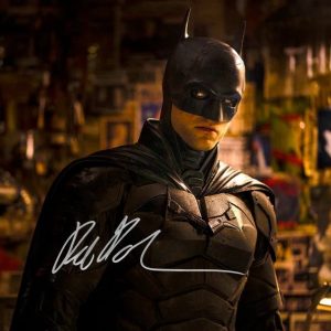 Robert Pattinson Batman Autographed 11x14 Photo