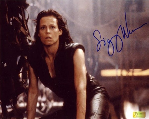 Sigourney Weaver Alien Autographed Photo
