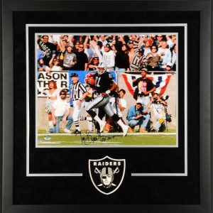 Tim Brown Las Vegas Raiders Autographed Framed 16x20 Photo