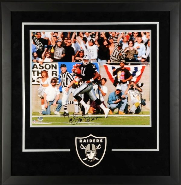 Tim Brown Las Vegas Raiders Autographed Framed 16x20 Photo