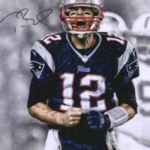 Tom Brady New England Patriots Autographed 16x20 Photo