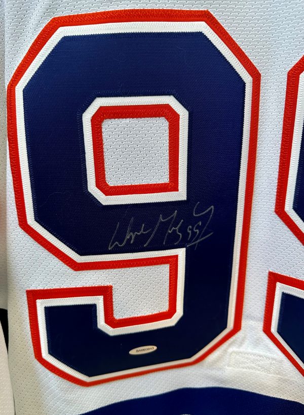 Wayne Gretzky Autographed Pro Edmonton Oilers Jersey - Image 3
